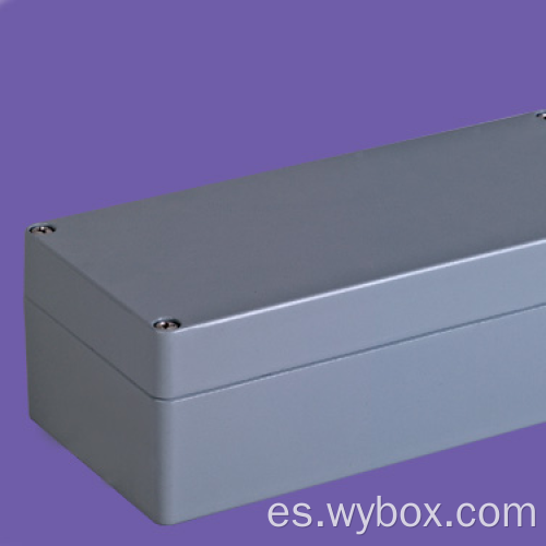 Carcasas de aluminio sellado Carcasa de aluminio para electrónica Carcasa impermeable de aluminio ip67 AWP513 con tamaño 270 * 120 * 90 mm